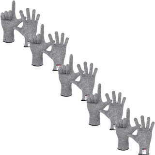 Foto 1 | Protección De Guantes Campamentos Ventdepot Mxbgp-020 5 Pares Gris