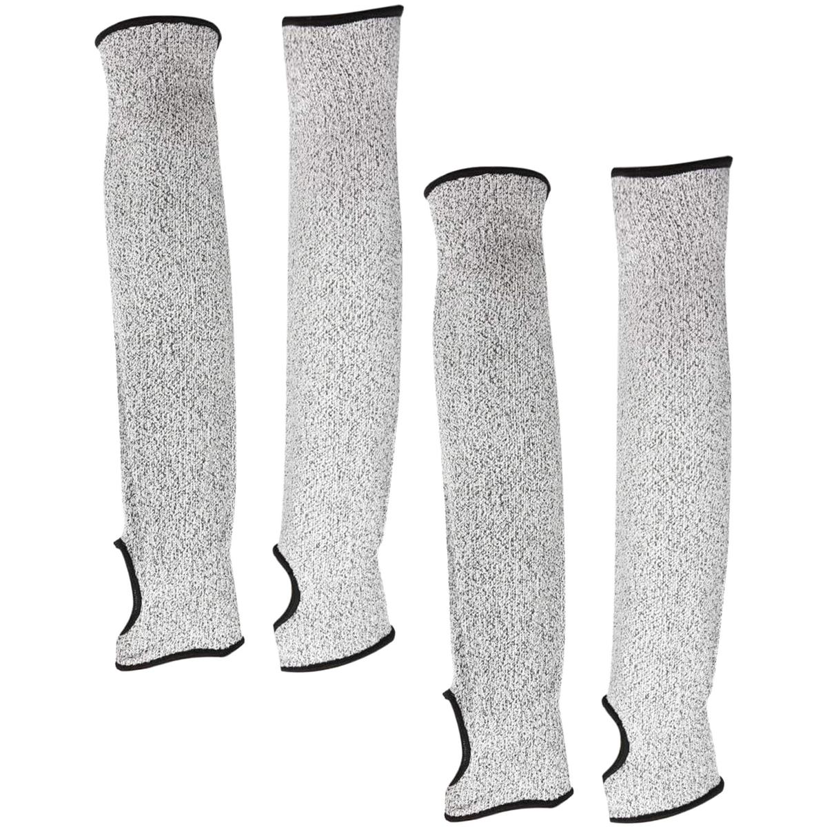 Foto 2 pulgar | Mangas Anti Corté Resistentes Ventdepot Mxpsv-002 2 Pares Gris