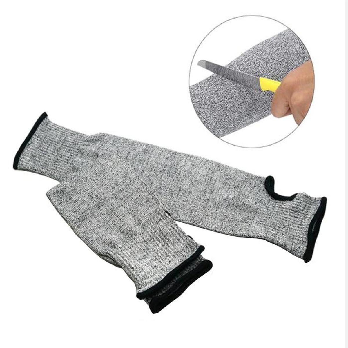 Foto 4 pulgar | Mangas Anti Corté Resistentes Ventdepot Mxpsv-002 2 Pares Gris