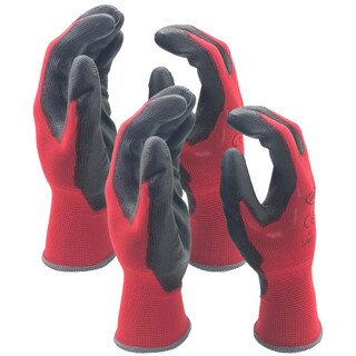 Foto 2 | Guantes Rojos Uso Rudo Ventdepot Mxgor-017 2 Pares Rojo