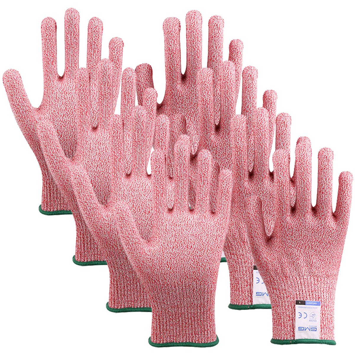 Foto 2 pulgar | Guantes Rosas Multiusos Ventdepot Mxgpi-014 4 Pares Rosa