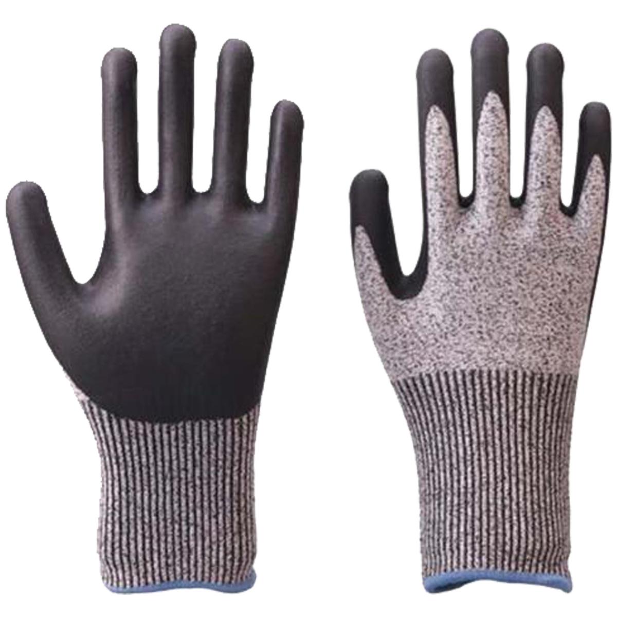Foto 3 pulgar | Protección De Guantes De Seguridad Ventdepot Mxbgv-011 1 Par Gris/negro
