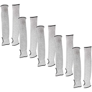 Foto 1 | Mangas Anti Corté Acero Inoxidable Ventdepot Mxpsv-005 5 Pares Gris
