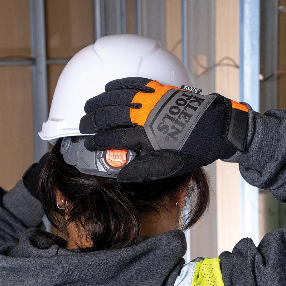 Foto 4 pulgar | Guantes Uso General Resistente Talla Chica 60594 Klein Tools Negro