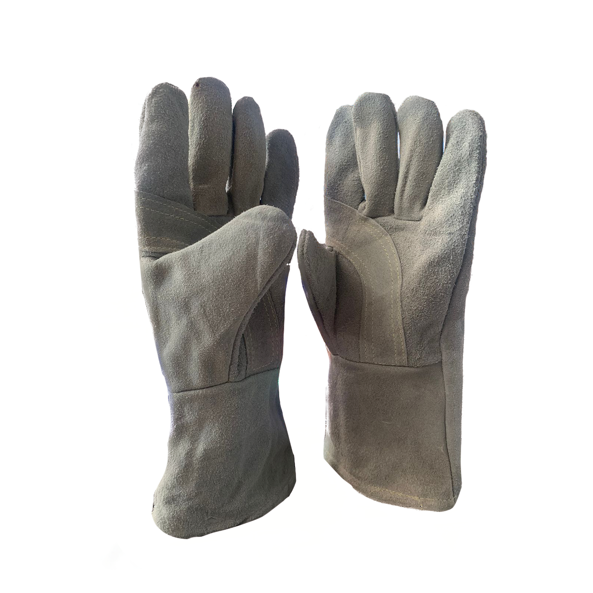 Foto 4 pulgar | Guantes De Carnaza Para Soldador Con Refuerzo color Natural