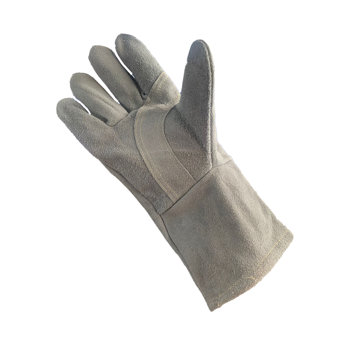 Foto 5 pulgar | Guantes De Carnaza Para Soldador Con Refuerzo color Natural