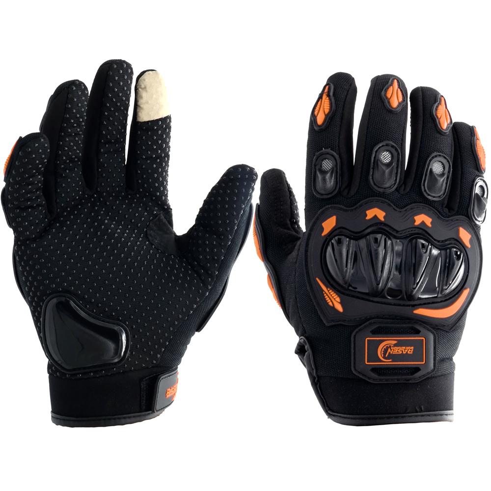 Foto 2 pulgar | Guante Con Protección Para Pantalla Tactil Naranja
