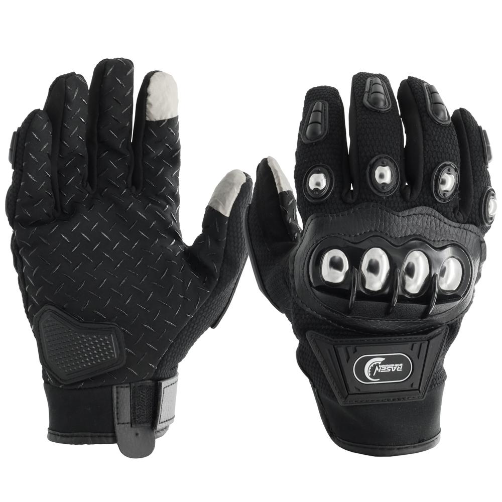 Foto 2 pulgar | Guante con Protección Metálica Pantalla Táctil Negro