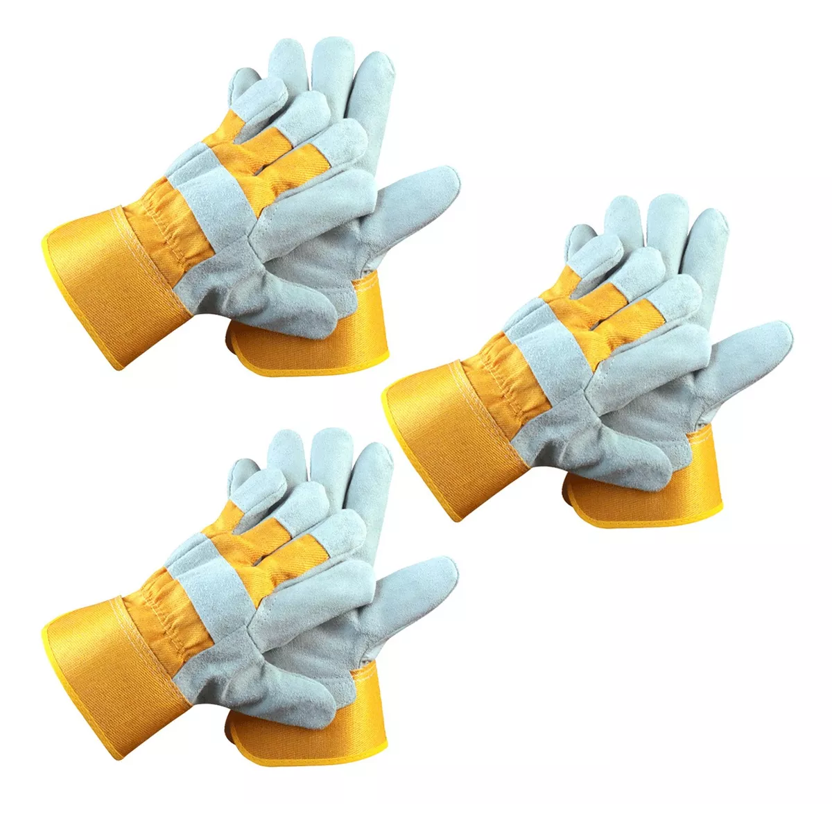 Foto 2 pulgar | Guantes de Soldadura Eo Safe Imports Esi-15647 Uso Rudo 3 Pares