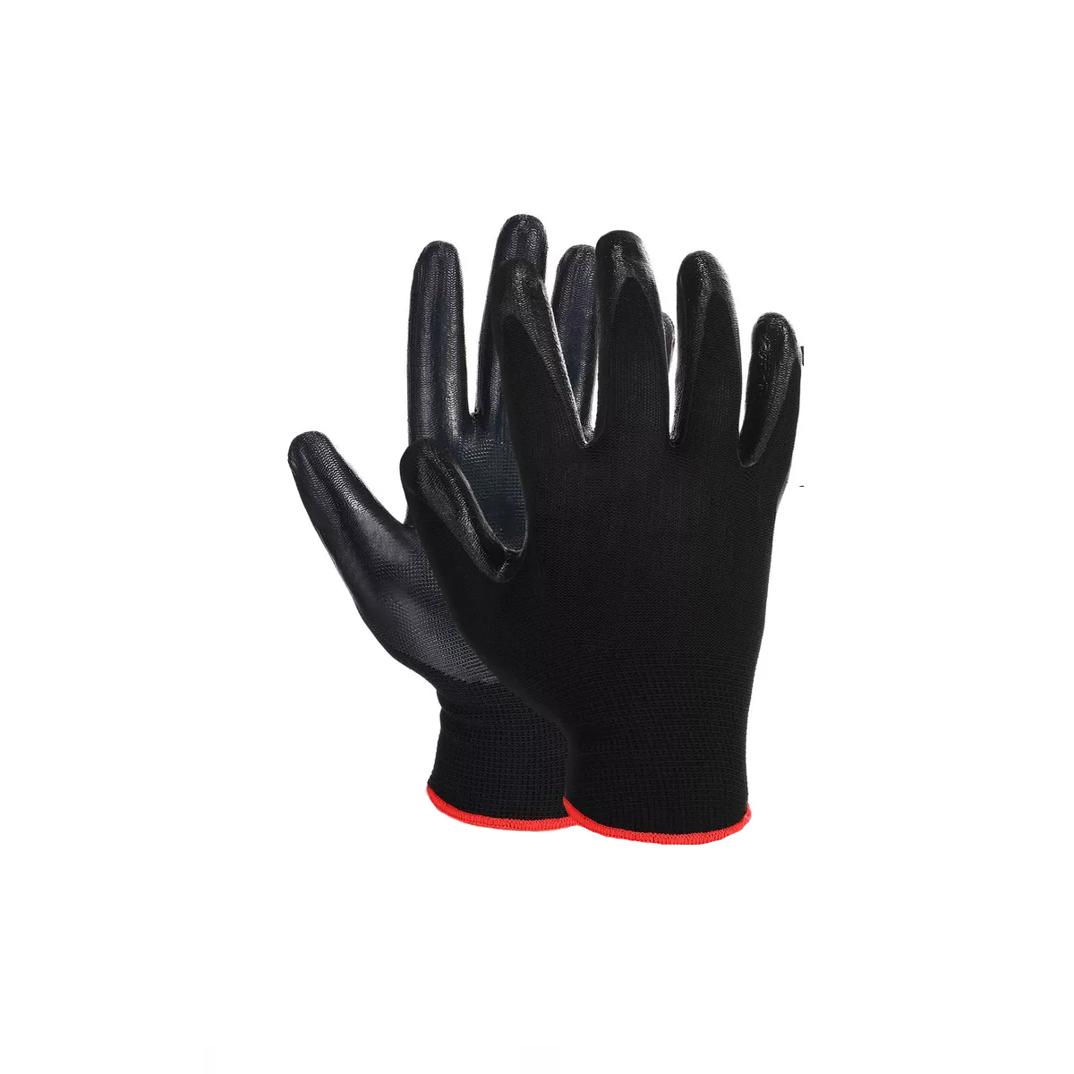 Foto 2 | Guantes De Nylon Recubiertos Nitrilo 36 Pares Unitalla Eo Safe Imports Esi-15643 Negro
