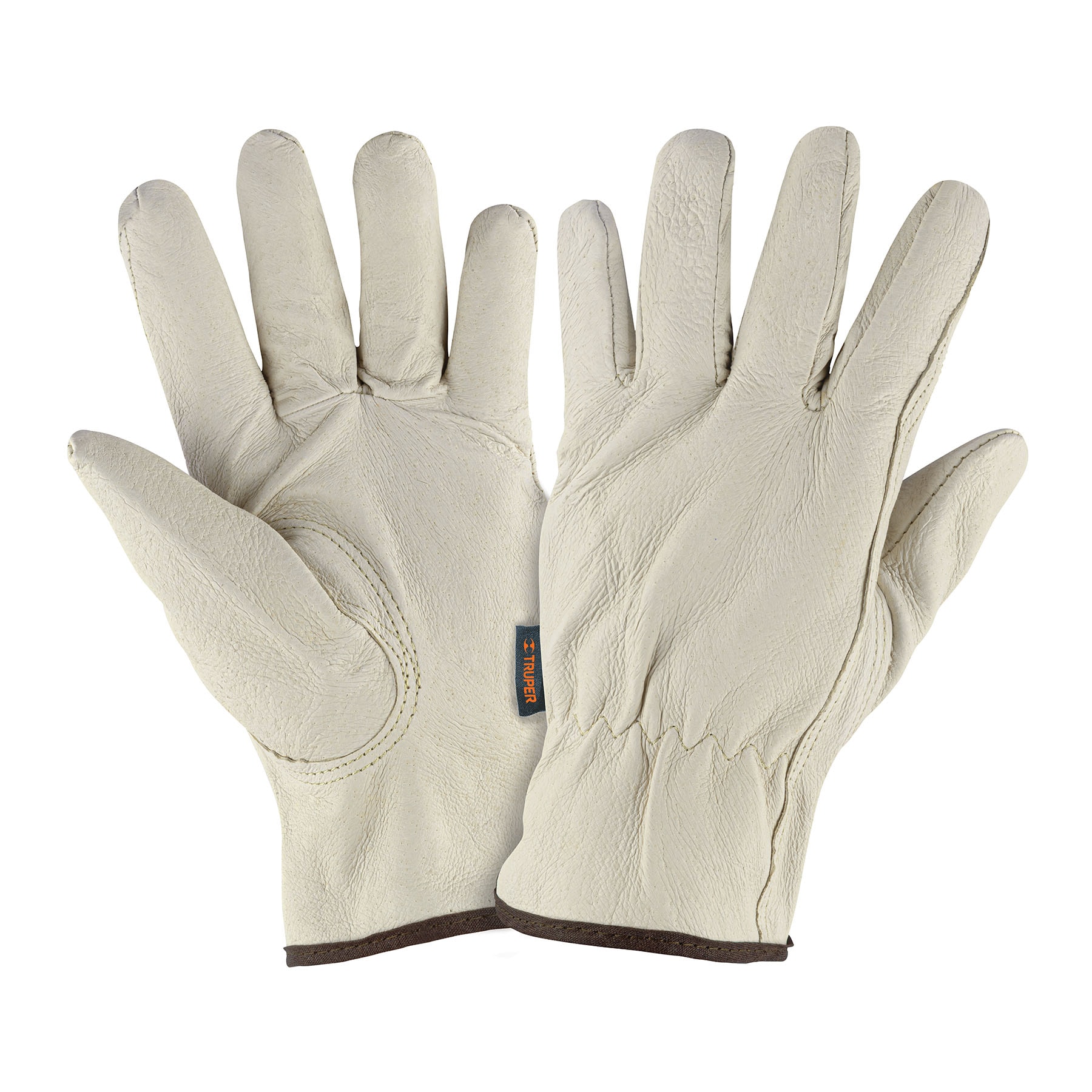 Foto 2 pulgar | Guantes Truper Blancos