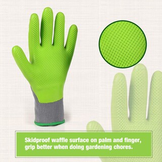 Foto 3 | Guantes De Jardín Workpro, 6 Pares, Con Revestimiento De Látex Ecológico En La Palma - Venta Internacional.