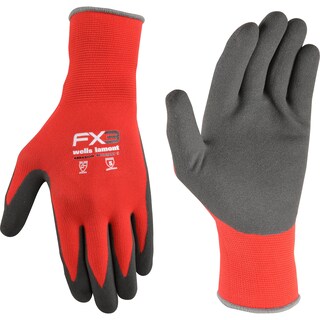 Foto 1 | Guantes Wells Lamont Fx3 Con Revestimiento De Nitrilo, Agarre, Color Rojo, Tamaño Grande - Venta Internacional.