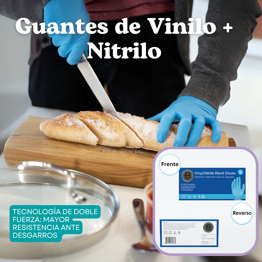 Foto 6 pulgar | Guantes Desechables 1000 Ambidiestros Talla S