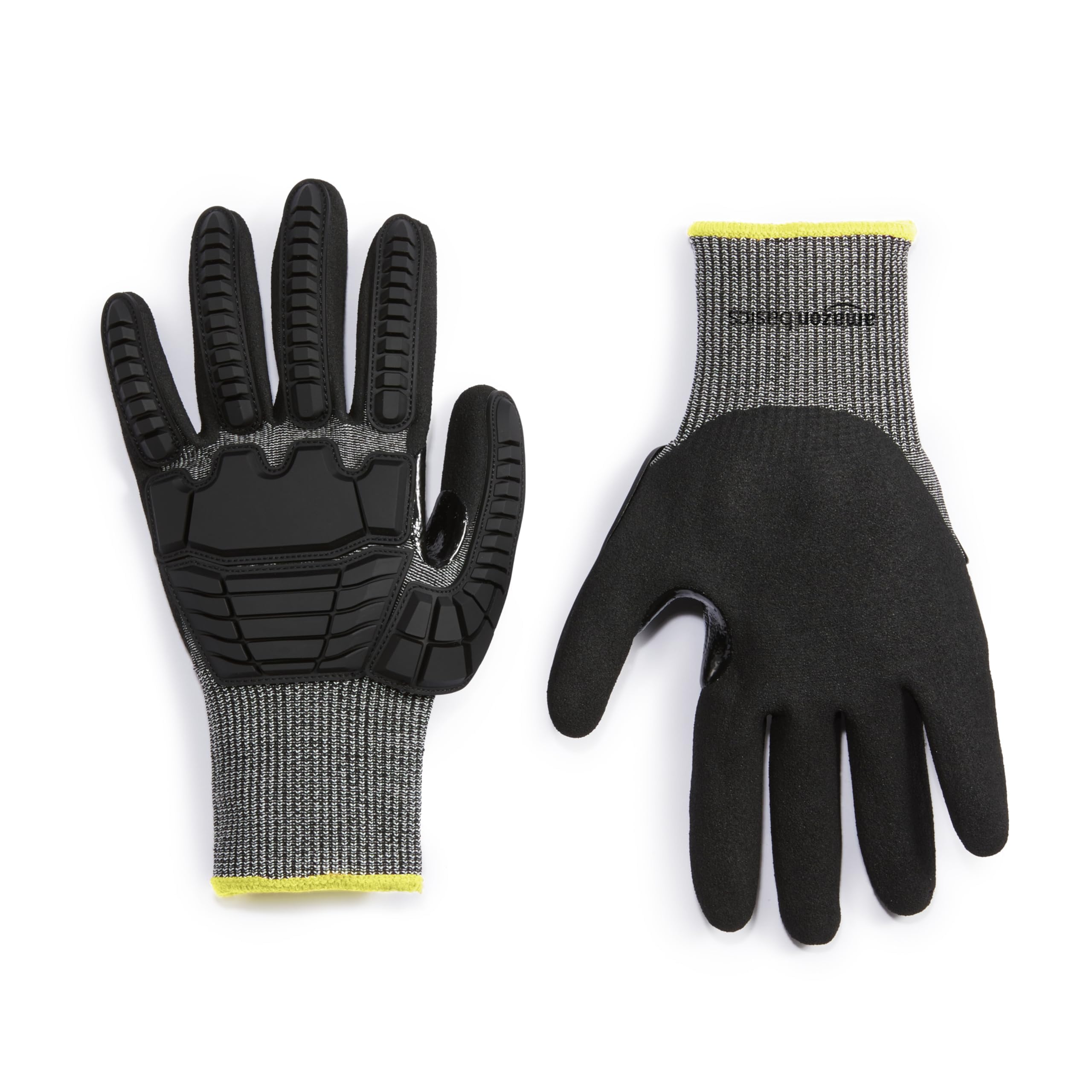 Foto 2 pulgar | Guantes Amazon Basics  Nivel A2  Protección Contra Impactos  100 Pares - Venta Internacional.