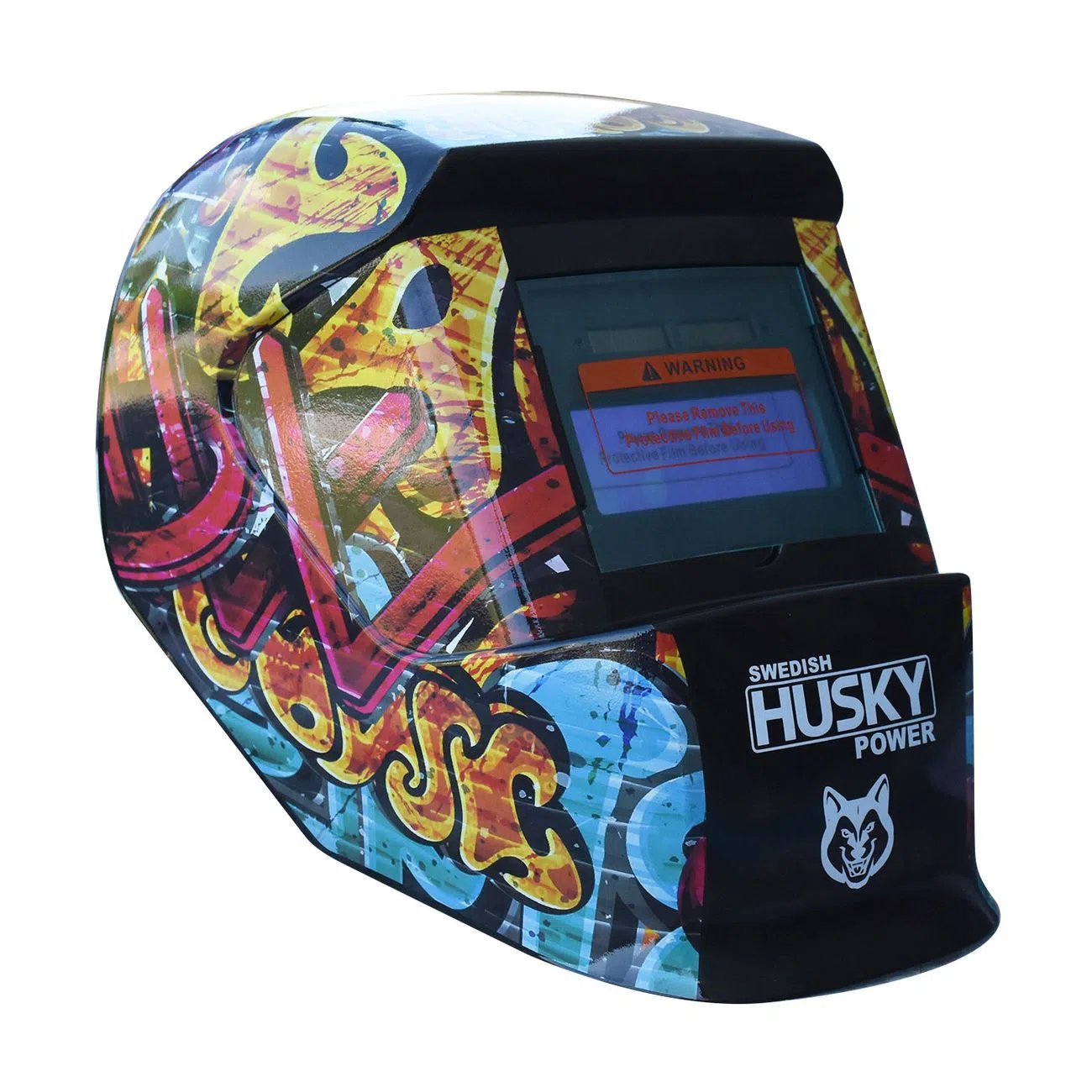 Foto 2 pulgar | Careta Electrónica Swedish Husky Power Sombra Variable Grafiti - Hkc45