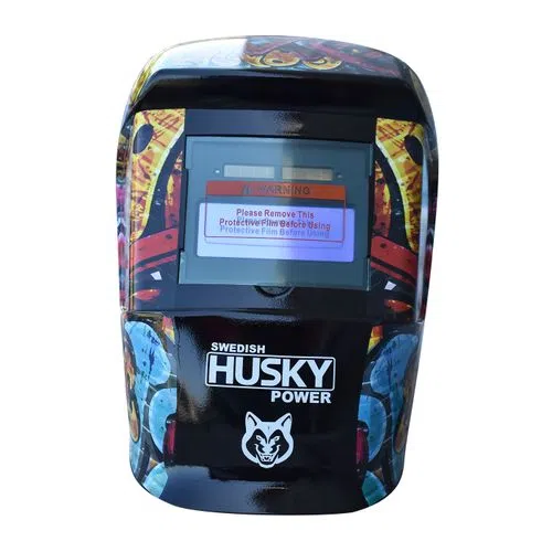 Foto 3 pulgar | Careta Electrónica Swedish Husky Power Sombra Variable Grafiti - Hkc45
