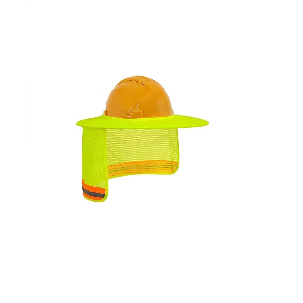 Foto 1 | Sombrilla Para Cascos Cubrecuello con Reflejante + Bandana Eo Safe Imports Esi-10645 Amarillo
