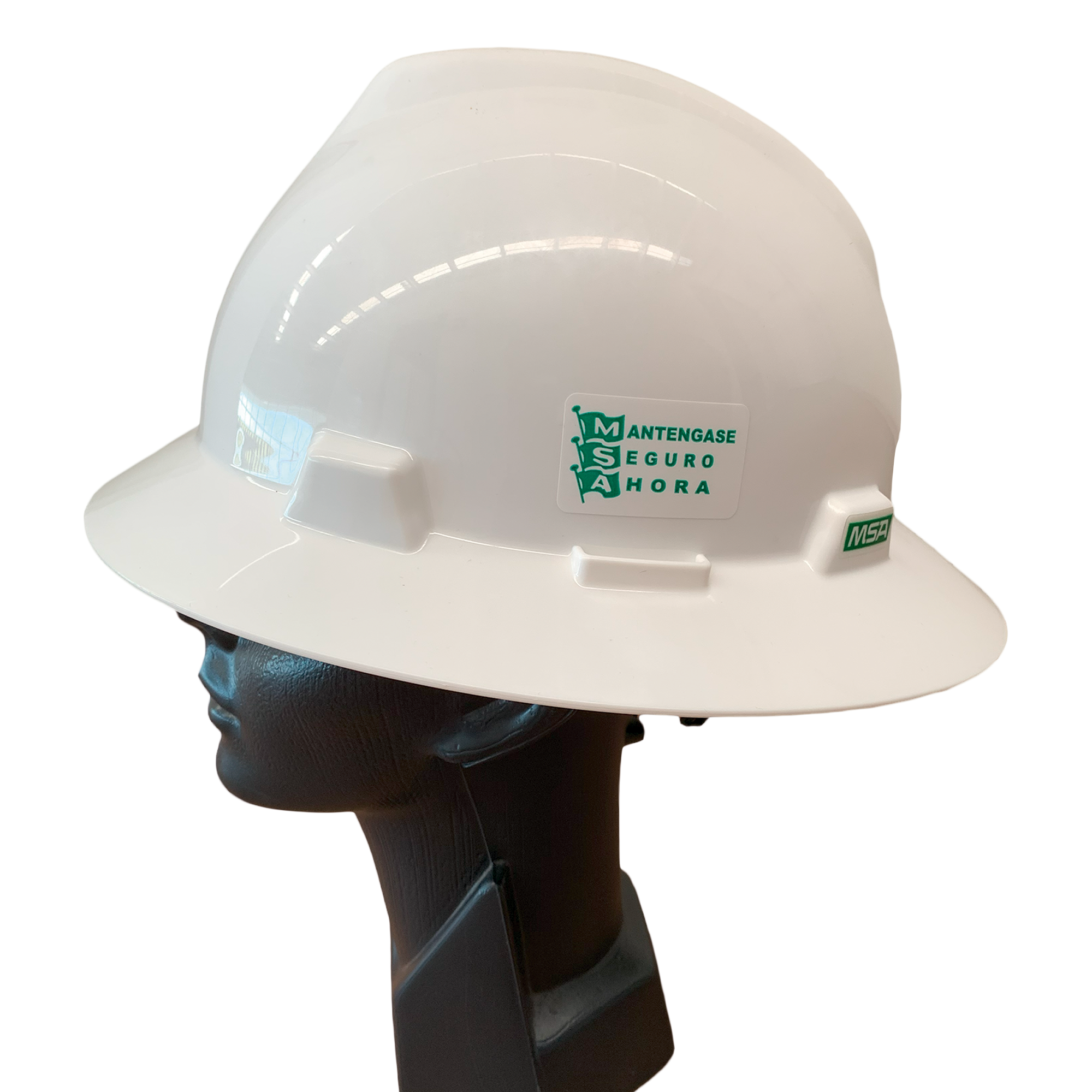 Foto 2 | Casco De Seguridad Msa Ala Ancha V-gard Suspensión Matraca