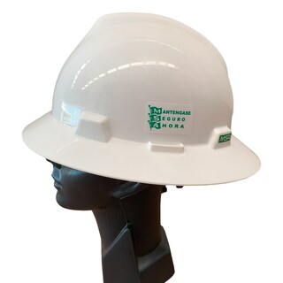 Foto 2 | Casco De Seguridad Msa Ala Ancha V-gard Suspensión Matraca