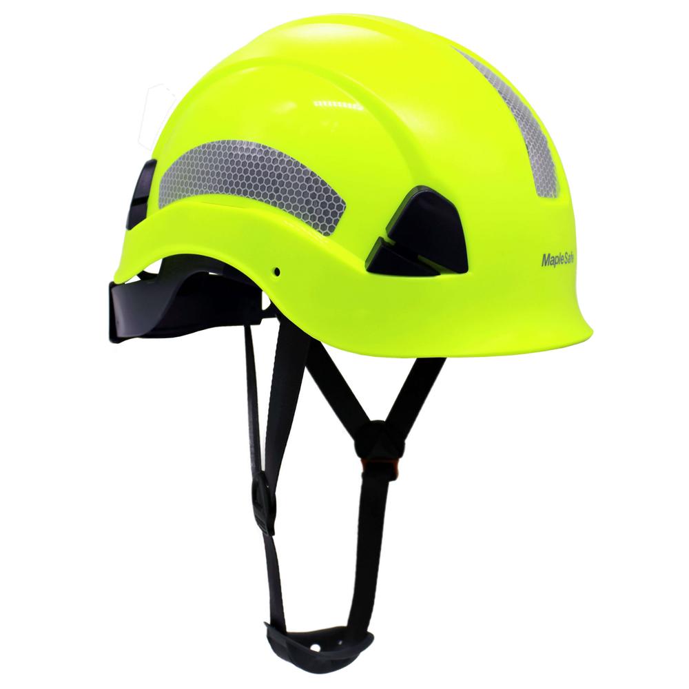 Foto 3 pulgar | Casco de Seguridad Maple Safe Amarillo