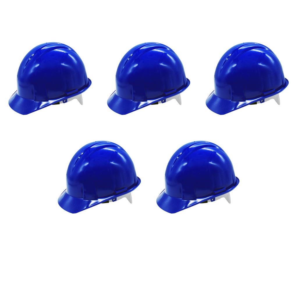 Foto 2 pulgar | Casco de Seguridad Maple Safe Azul 5 Piezas Unitalla