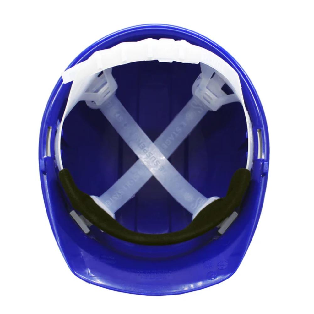Foto 3 pulgar | Casco de Seguridad Maple Safe Azul 5 Piezas Unitalla