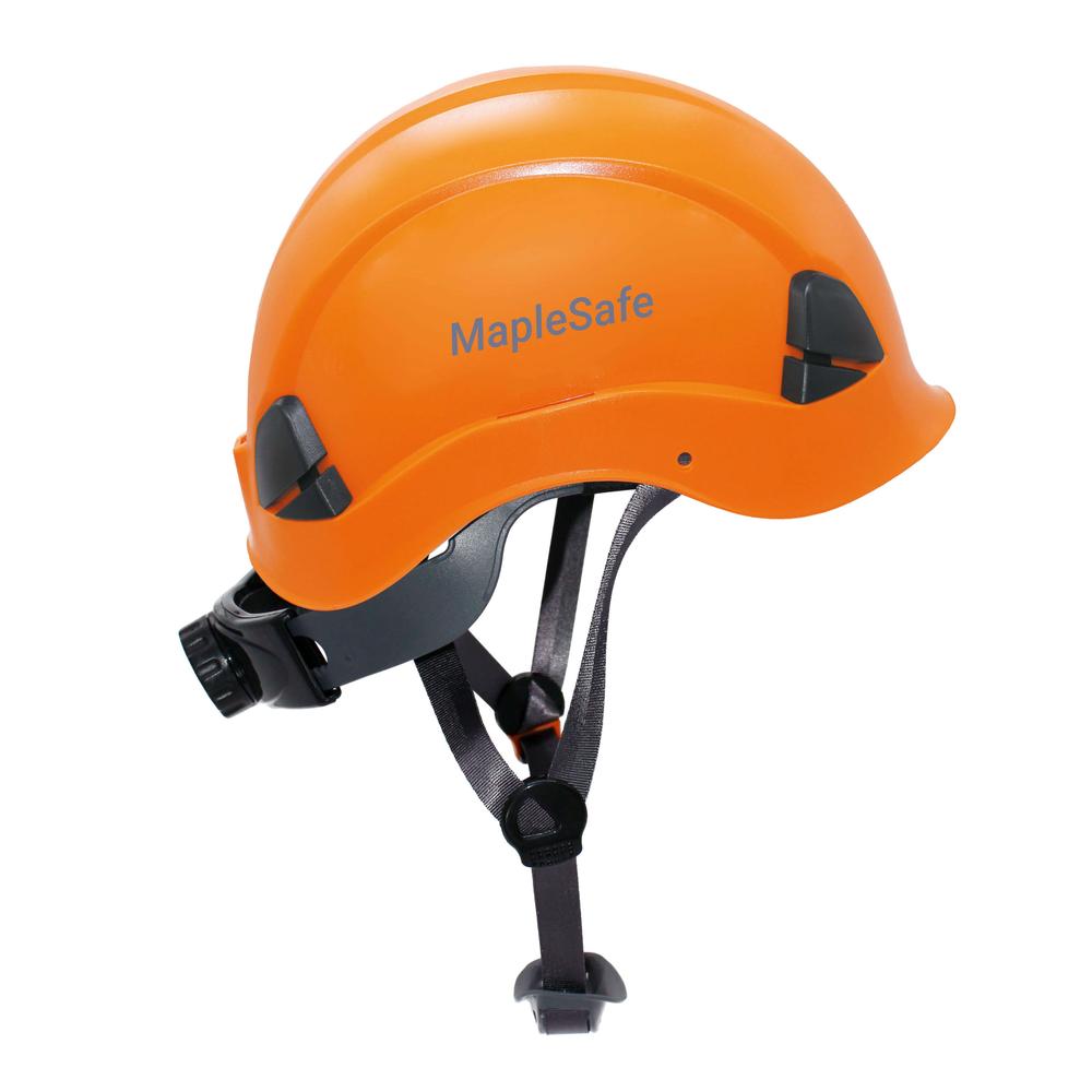 Foto 2 pulgar | Casco de Seguridad Maple Safe Anaranjado