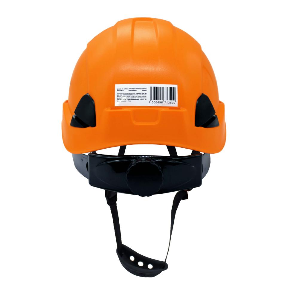 Foto 4 pulgar | Casco de Seguridad Maple Safe Anaranjado