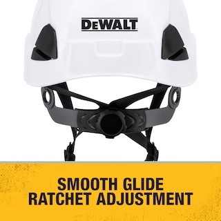 Foto 5 | Casco De Seguridad Dewalt Dpg22 Tipo Ii Clase E Blanco Talla Adulto - Venta Internacional.