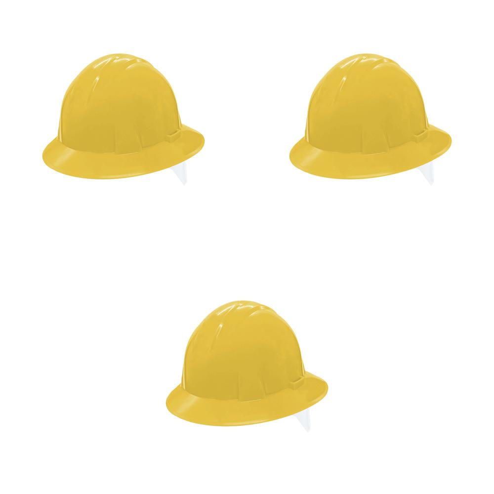 Foto 1 | Pack 3 Cascos Ala Completa Amarillo Maple Safe
