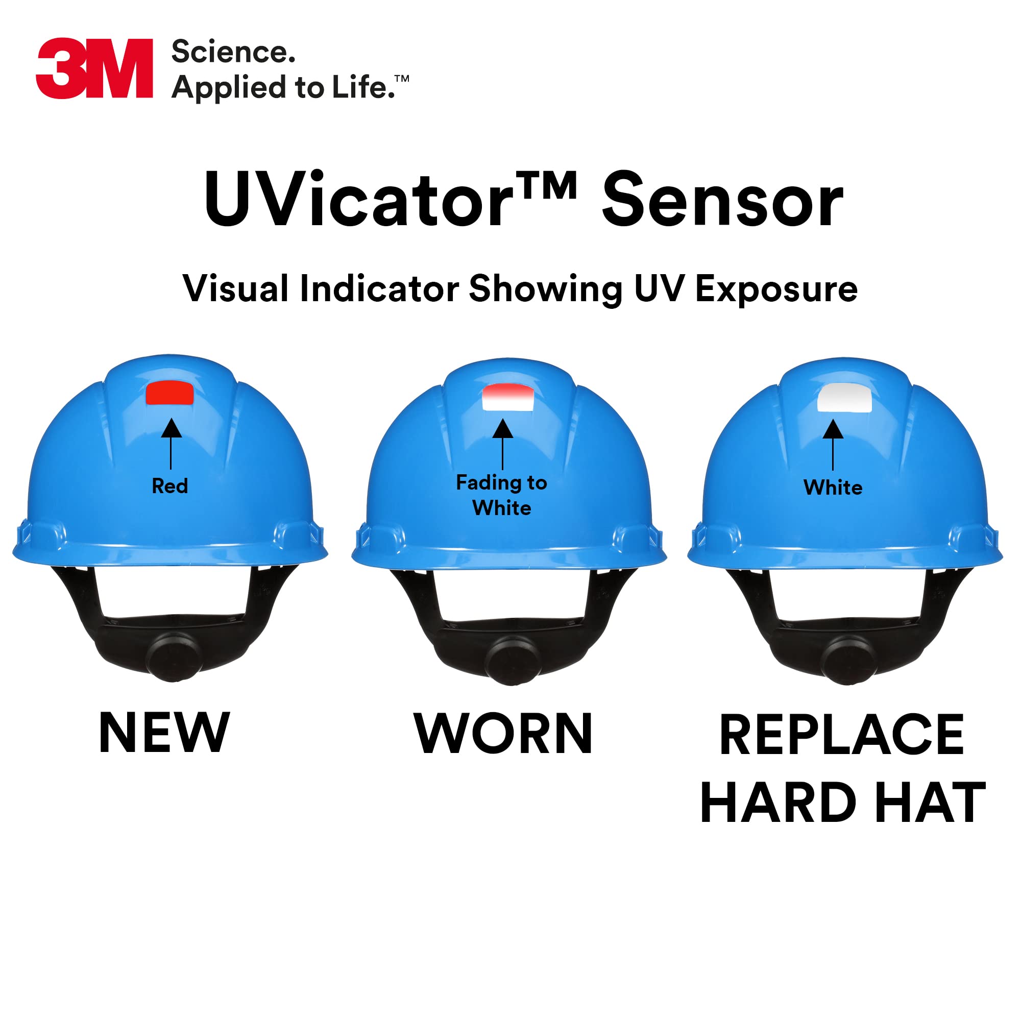 Foto 5 pulgar | Casco De Seguridad 3m Hard Hat Securefit H-703sfr-uv Azul - Venta Internacional.