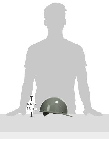 Foto 4 pulgar | Casco De Seguridad Msa 454622 Skullgard Estilo Gorra Gris - Venta Internacional.