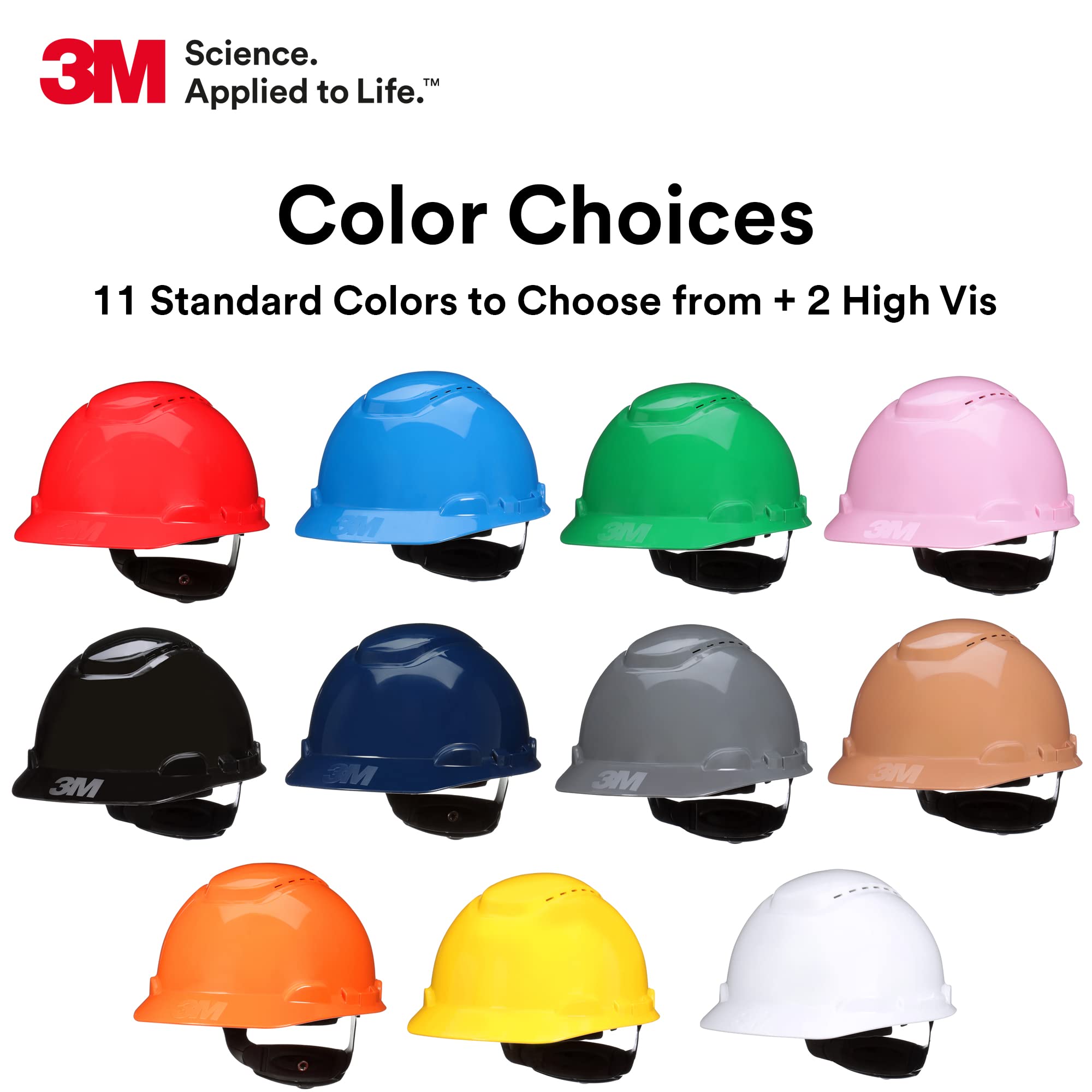 Foto 7 | Casco De Seguridad 3m Securefit H-701sfv-uv Blanco Mediano - Venta Internacional.
