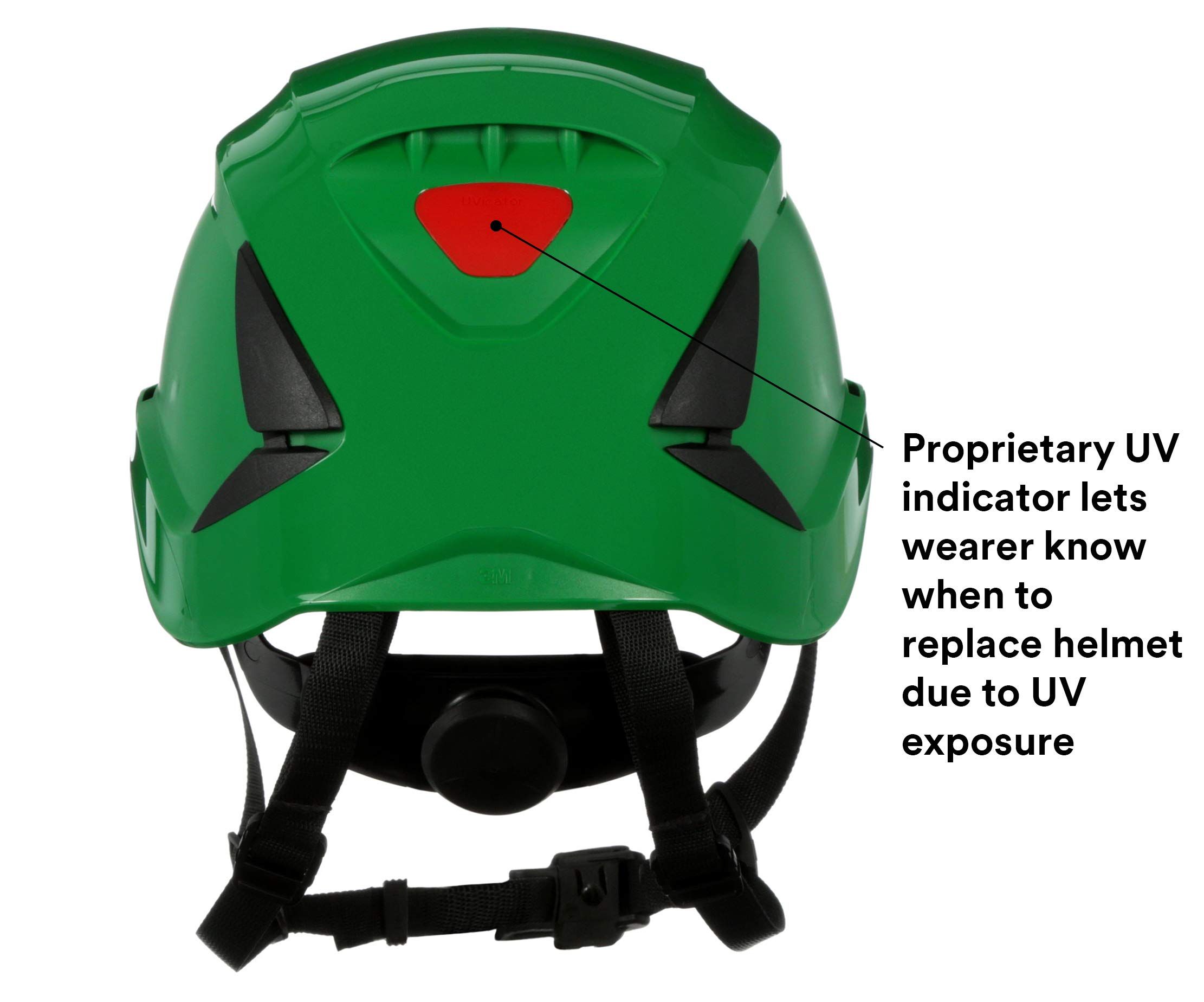 Foto 6 pulgar | Casco De Seguridad 3m Securefit Climbing Style Green X5004-ansi - Venta Internacional.
