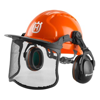 Foto 1 | Casco De Motosierra Husqvarna 592752602 Con Protector Facial De Malla Metálica - Venta Internacional.