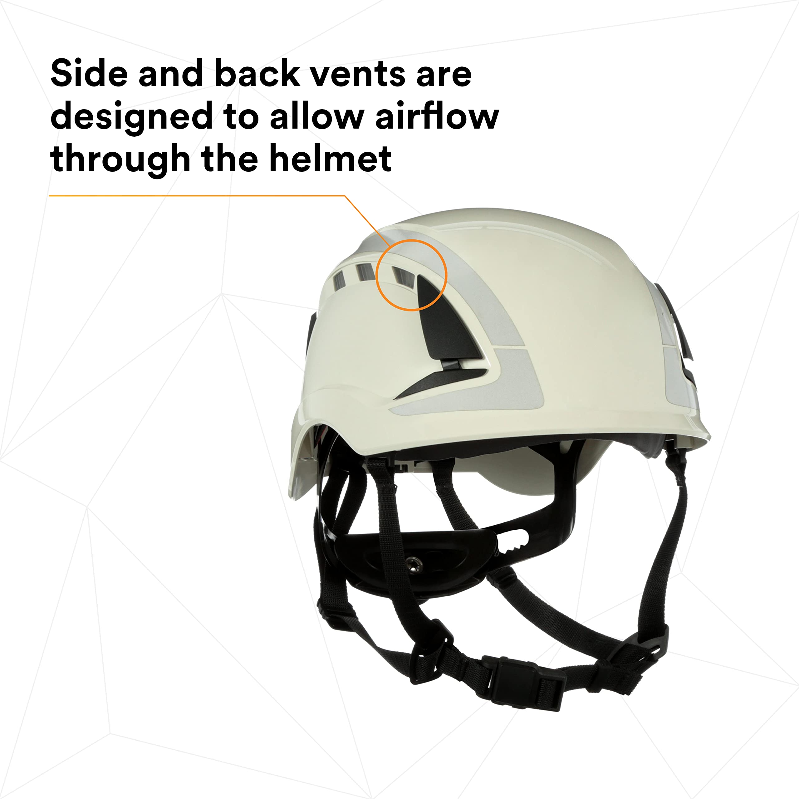 Foto 6 pulgar | Casco De Seguridad 3m Securefit Climbing Style White X5001vx-ansi - Venta Internacional.