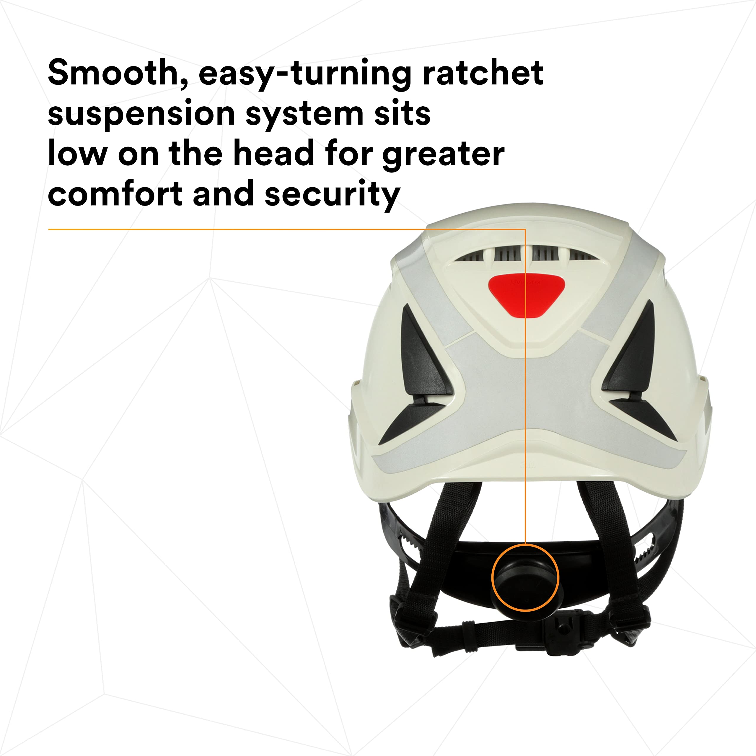 Foto 8 pulgar | Casco De Seguridad 3m Securefit Climbing Style White X5001vx-ansi - Venta Internacional.
