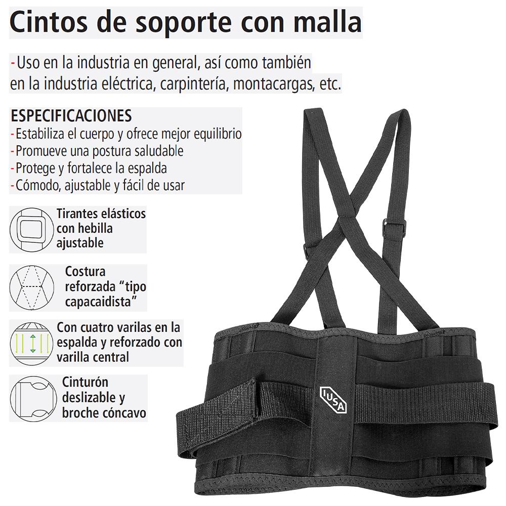 Foto 2 | Cinto De Soporte Con Malla, Iusa