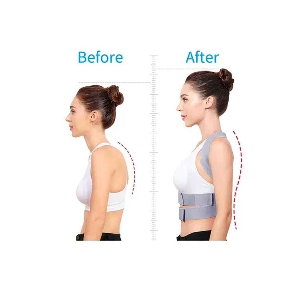 Foto 3 | Faja Enderezadora De Espalda Correctora De Postura Lumbar - Venta Internacional.