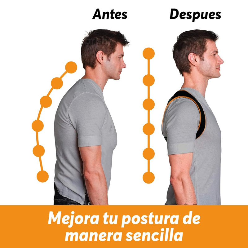 Foto 6 pulgar | Corrector De Postura Archy Faja Espalda Soporte Alivio Dolor Lumbar Y Dorsal Ergonómico Unisex