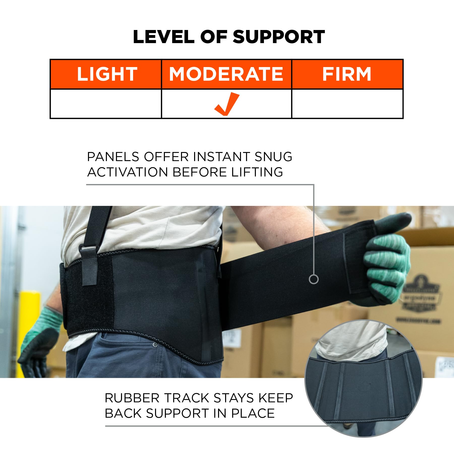 Foto 4 pulgar | Soporte Para Espalda Ergodyne Proflex 1600 Soporte Extendido - Venta Internacional.