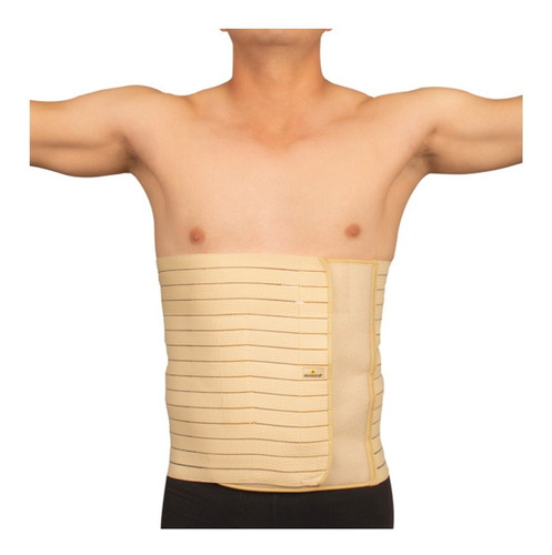 Foto 1 | Faja Abdominal Elastica Transpirable Beige Benesta