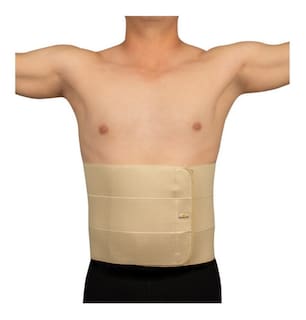 Foto 1 | Faja Abdominal Tripanel Elastica Bandas Beige Benesta