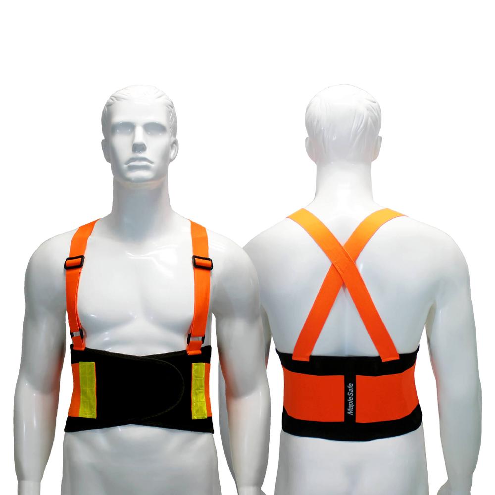 Foto 2 | Faja Lumbar Alta Visibilidad Talla Chica Maple Safe