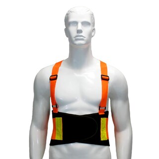 Foto 3 | Faja Lumbar Alta Visibilidad Talla Chica Maple Safe