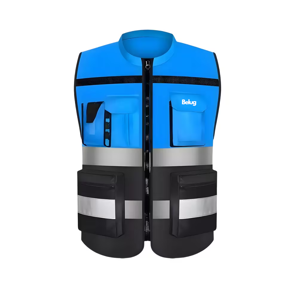 Foto 1 | Chaleco de Seguridad Reflejante Industrial Superbrillante Azul Xl