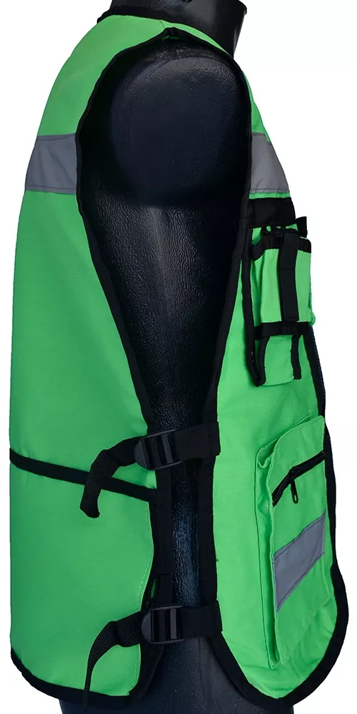 Foto 4 pulgar | Chaleco Seguridad Industrial Brigadista Reflejante Textil Verde Neón
