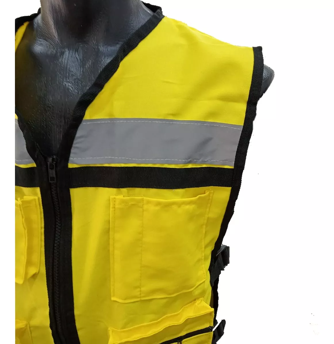 Foto 3 pulgar | Chaleco Seguridad Industrial Brigadista Reflejante Textil Color Amarillo Canario