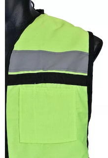 Foto 2 | Chaleco Seguridad Industrial Brigadista Reflejante Textil Color Amarillo Neón